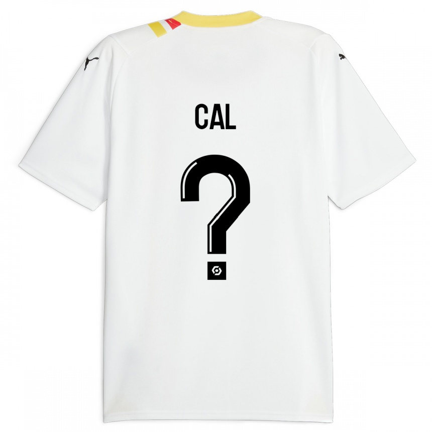 Kids Football Mathys Cal #0 Black Away Jersey 2023/24 T-Shirt