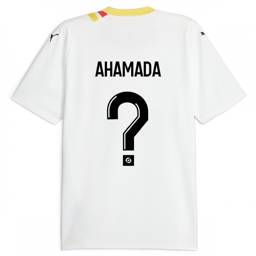 Kids Football Nelson Ahamada #0 Black Away Jersey 2023/24 T-Shirt