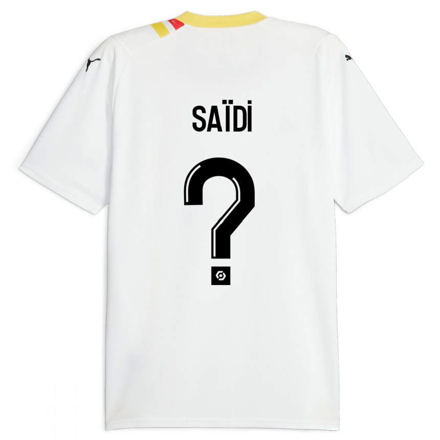 Kids Football Kahissa Saïdi #0 Black Away Jersey 2023/24 T-Shirt