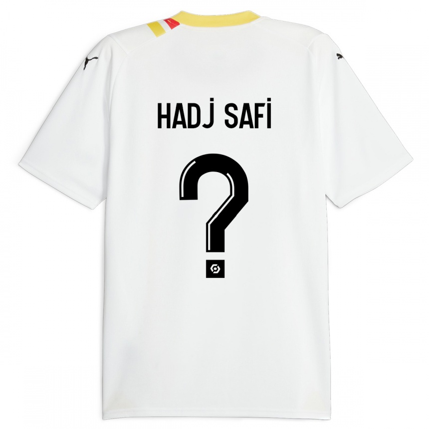 Kids Football Souhina Hadj Safi #0 Black Away Jersey 2023/24 T-Shirt