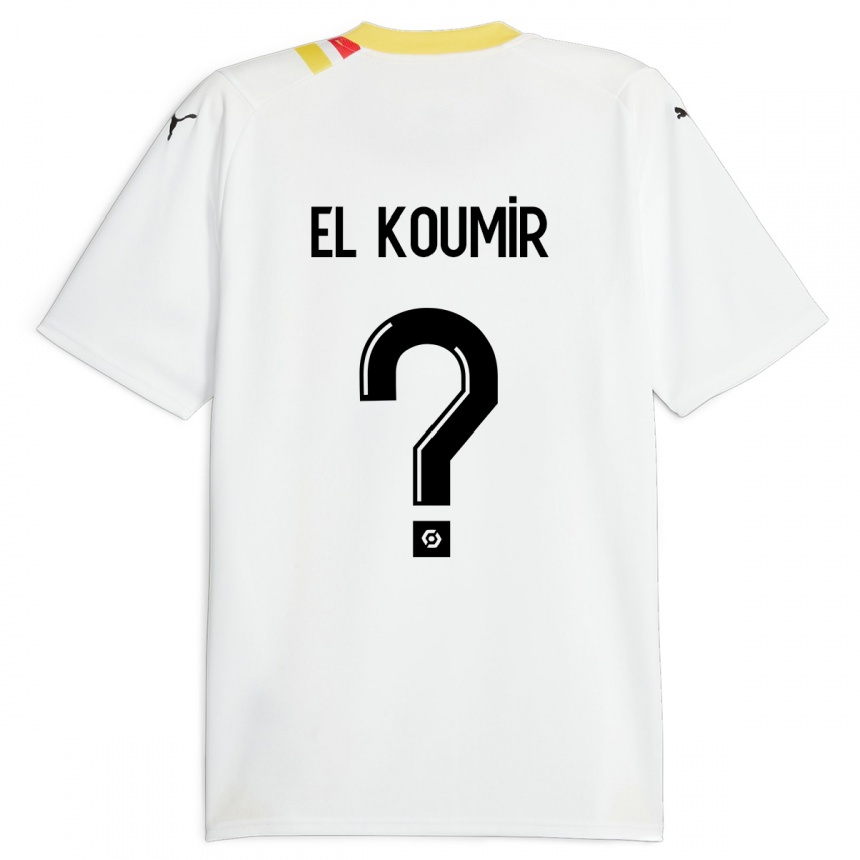 Kids Football Kaïna El Koumir #0 Black Away Jersey 2023/24 T-Shirt