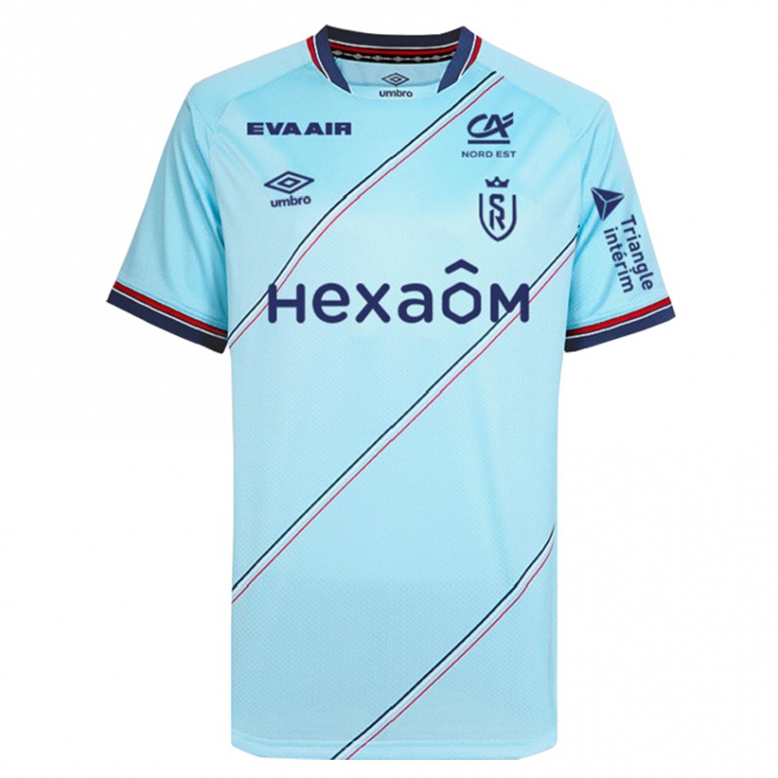 Kids Football Abdenoor Elkhedim #0 Sky Blue Away Jersey 2023/24 T-Shirt