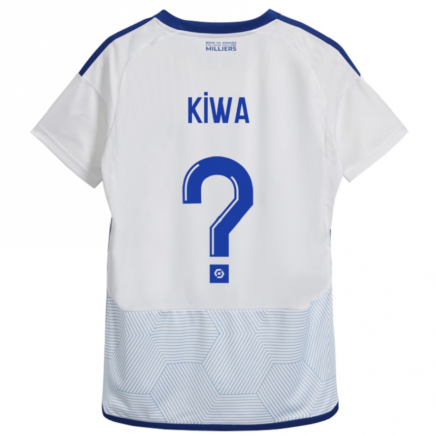 Kids Football Bradel Kiwa #0 White Away Jersey 2023/24 T-Shirt