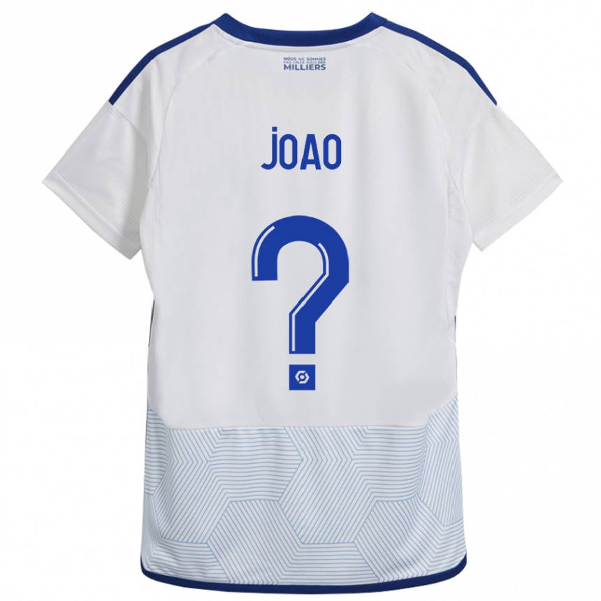 Kids Football Tchoula Joâo #0 White Away Jersey 2023/24 T-Shirt