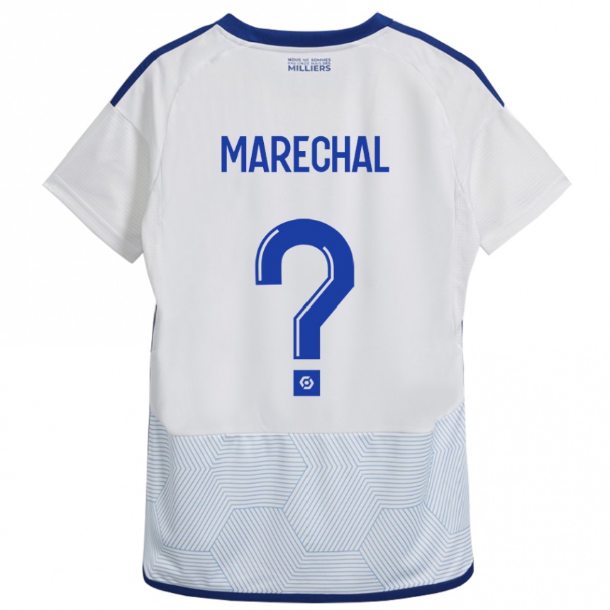 Kids Football Max Marechal #0 White Away Jersey 2023/24 T-Shirt