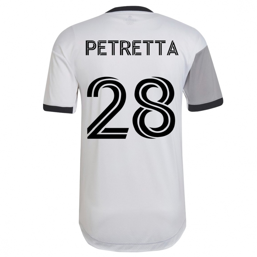 Kids Football Raoul Petretta #28 White Away Jersey 2023/24 T-Shirt