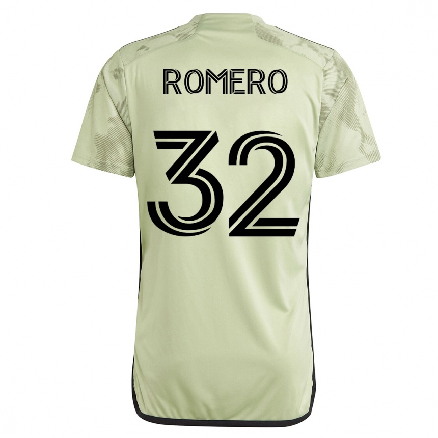 Kids Football Abraham Romero #32 Green Away Jersey 2023/24 T-Shirt