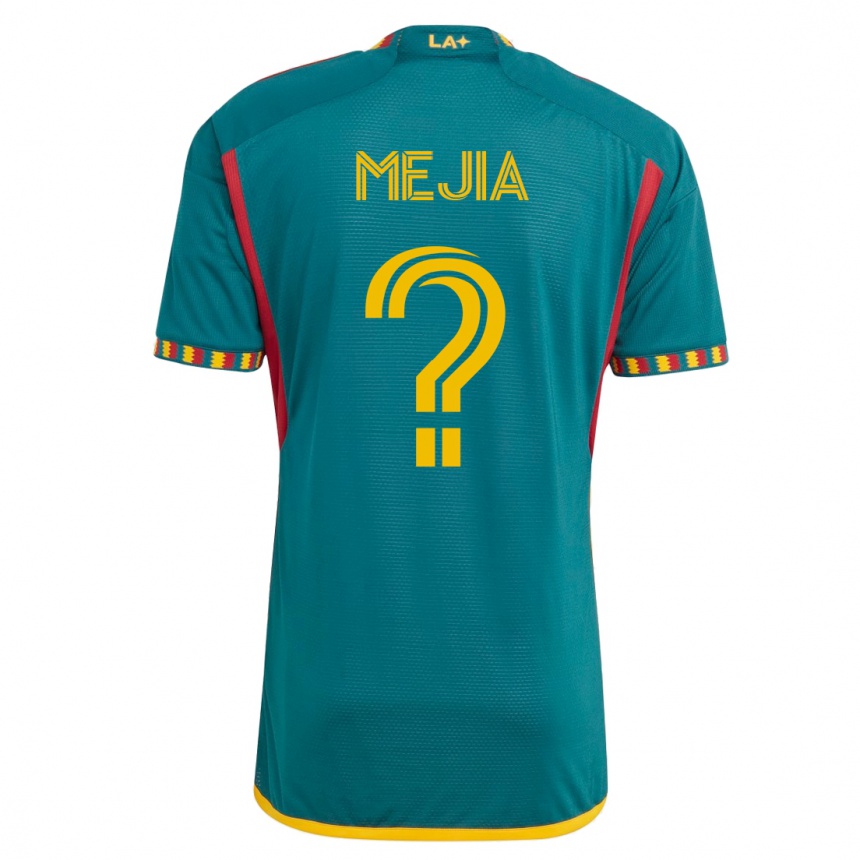 Kids Football Robert Mejia #0 Green Away Jersey 2023/24 T-Shirt