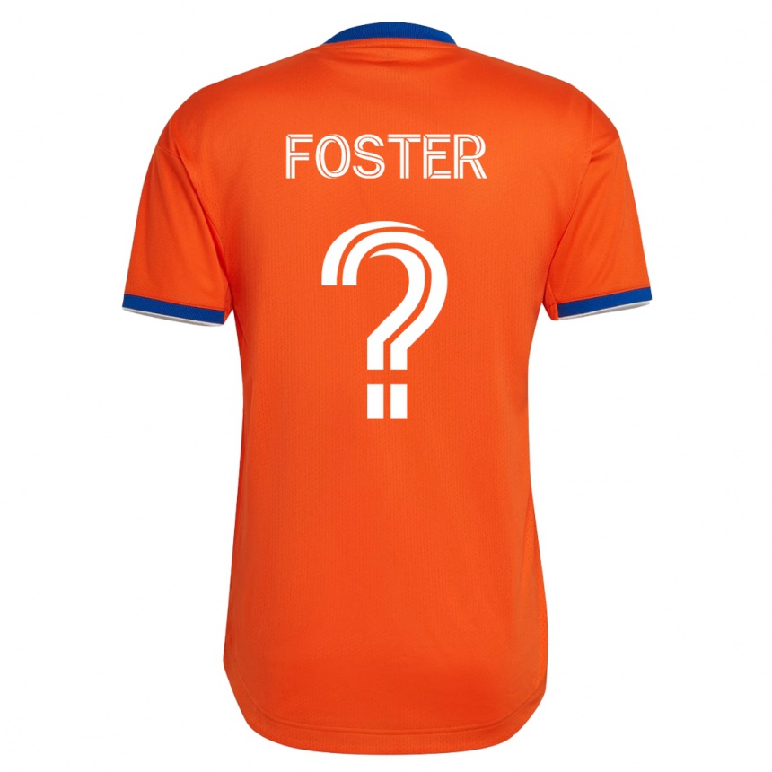 Kids Football Isaiah Foster #0 White Away Jersey 2023/24 T-Shirt