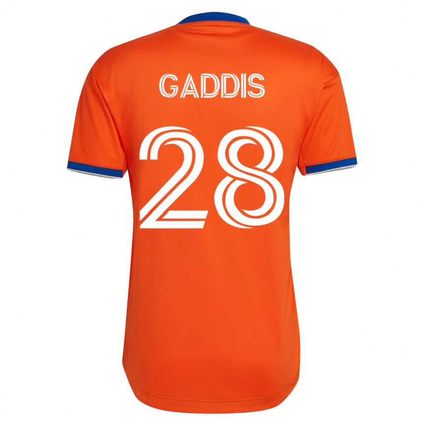 Kids Football Raymon Gaddis #28 White Away Jersey 2023/24 T-Shirt
