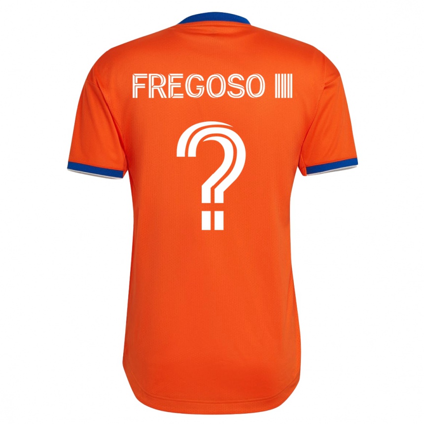Kids Football Arturo Fregoso Iii #0 White Away Jersey 2023/24 T-Shirt