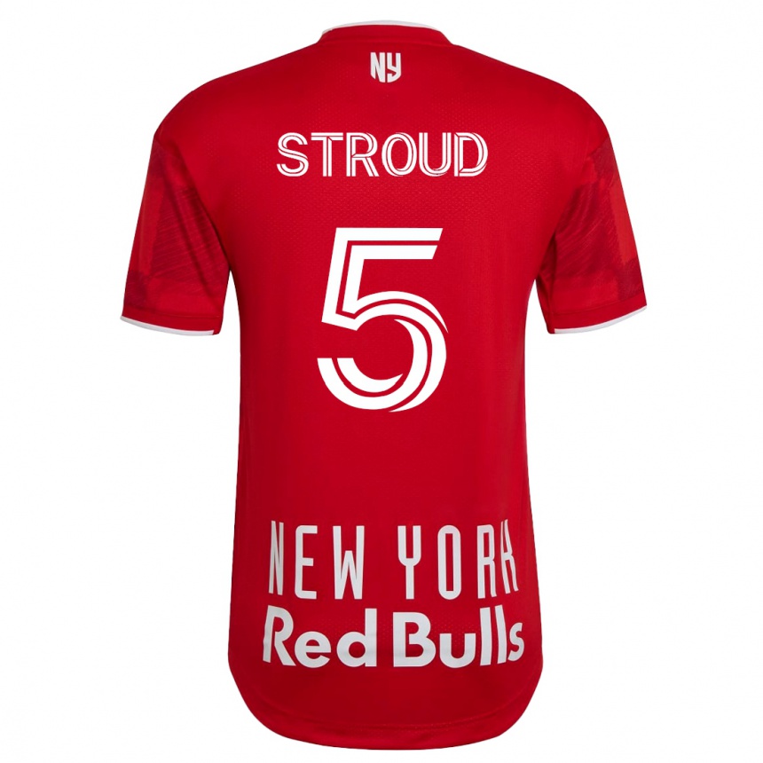 Kids Football Peter Stroud #5 Beige-Golden Away Jersey 2023/24 T-Shirt