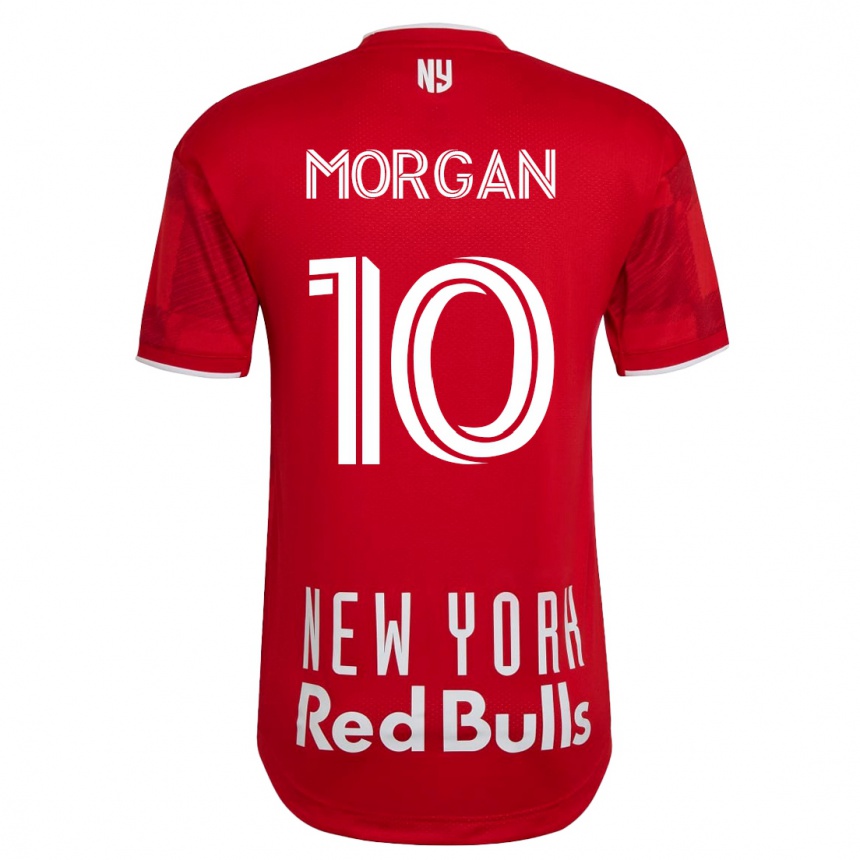 Kids Football Lewis Morgan #10 Beige-Golden Away Jersey 2023/24 T-Shirt