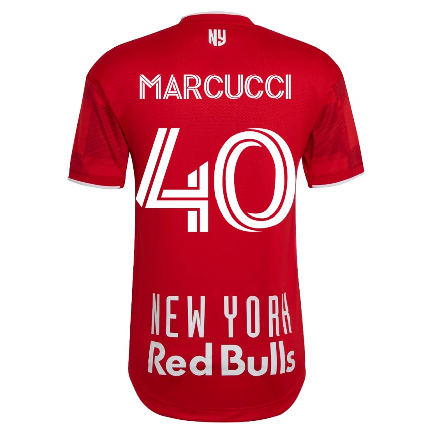 Kids Football Aj Marcucci #40 Beige-Golden Away Jersey 2023/24 T-Shirt
