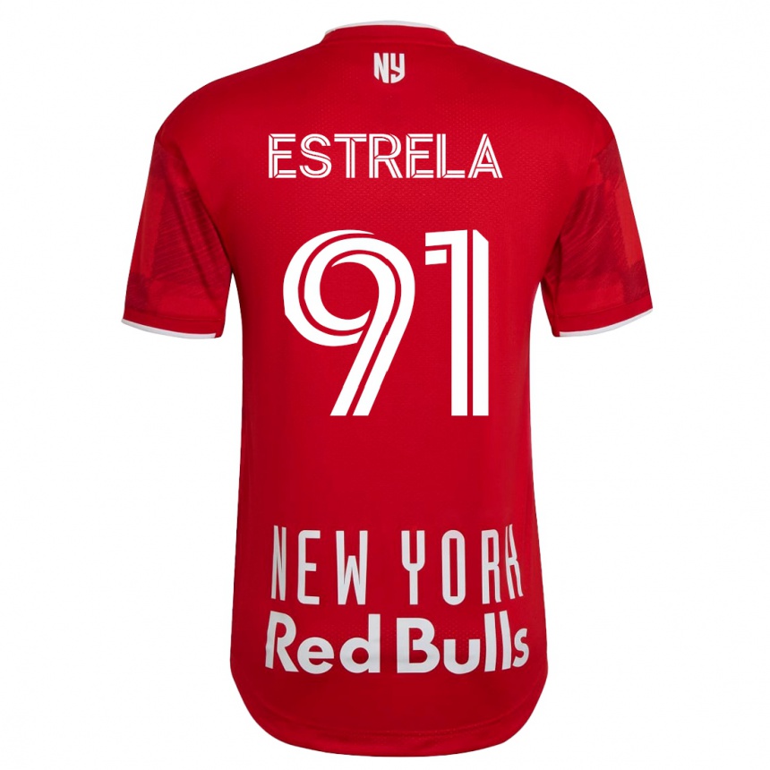 Kids Football Bento Estrela #91 Beige-Golden Away Jersey 2023/24 T-Shirt