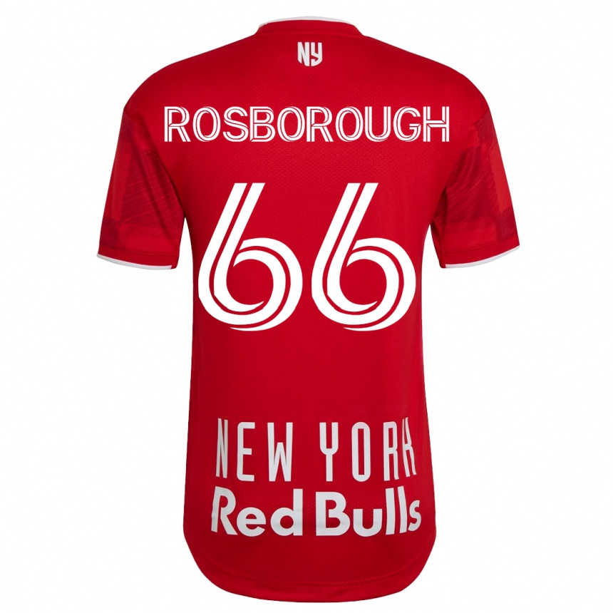 Kids Football Tanner Rosborough #66 Beige-Golden Away Jersey 2023/24 T-Shirt