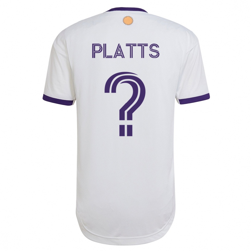 Kids Football Shawn Platts #0 White Away Jersey 2023/24 T-Shirt