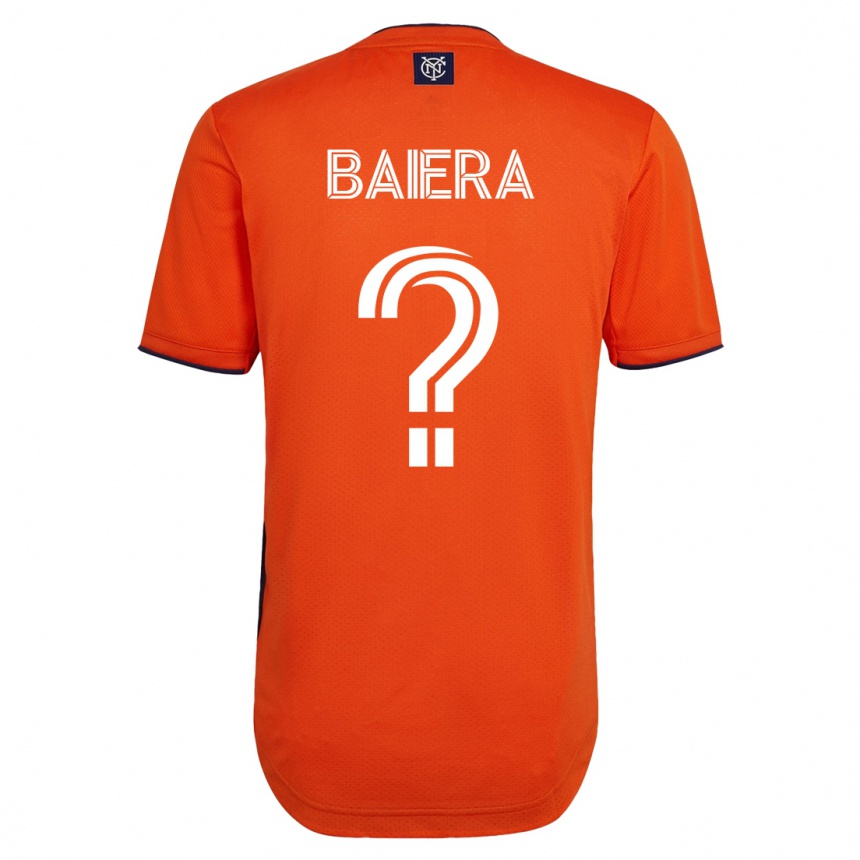 Kids Football Drew Baiera #0 Black Away Jersey 2023/24 T-Shirt