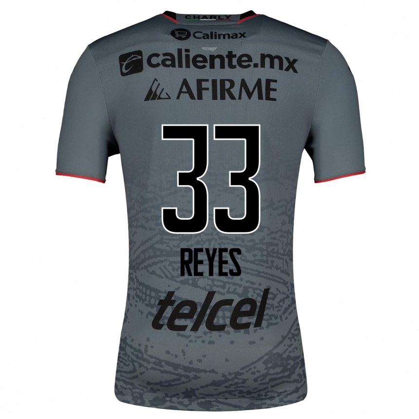 Kids Football Jazmín Reyes #33 Grey Away Jersey 2023/24 T-Shirt