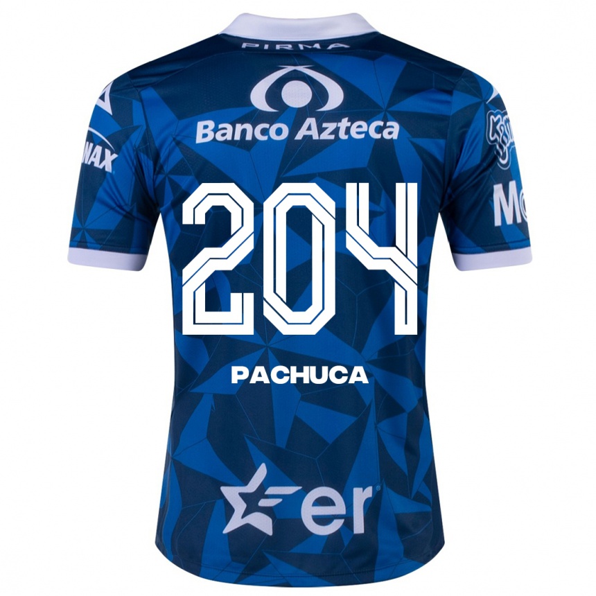 Kids Football José Pachuca #204 Blue Away Jersey 2023/24 T-Shirt