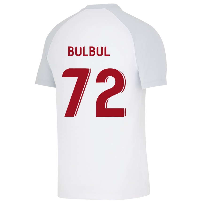 Kids Football Ali Turap Bülbül #72 White Away Jersey 2023/24 T-Shirt