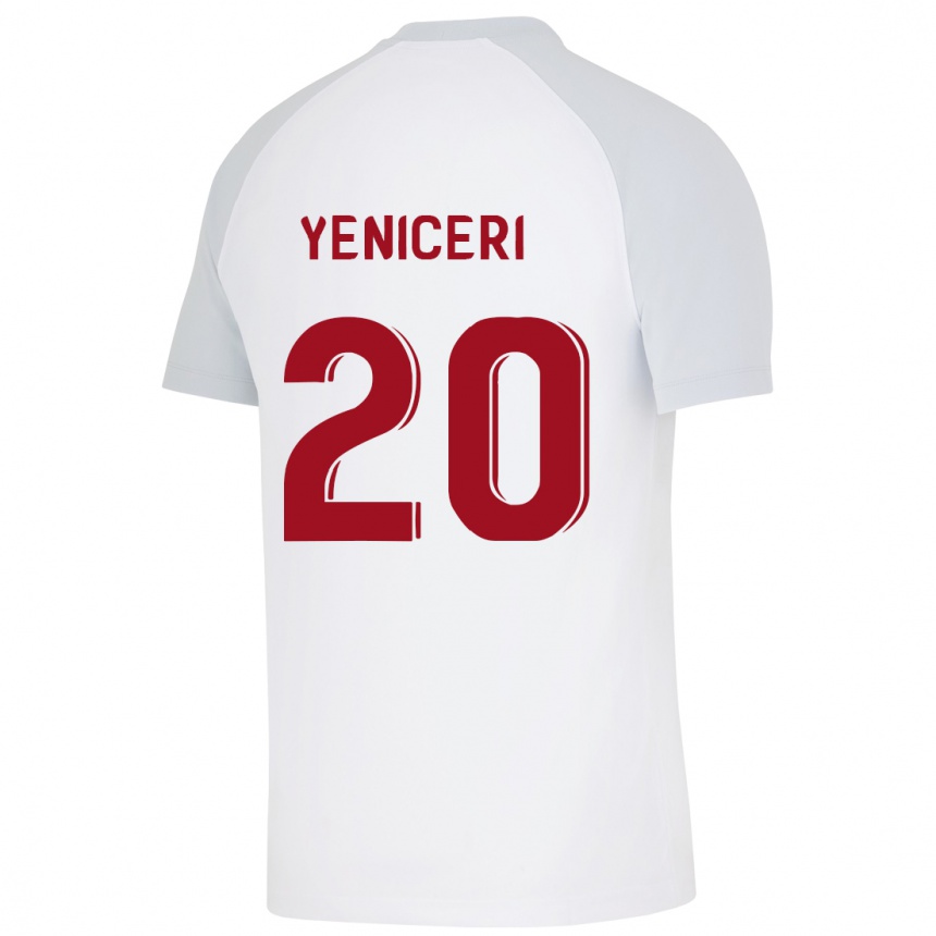 Kids Football Berna Yeniçeri #20 White Away Jersey 2023/24 T-Shirt