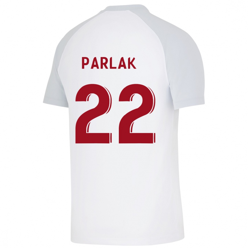 Kids Football Nazlıcan Parlak #22 White Away Jersey 2023/24 T-Shirt