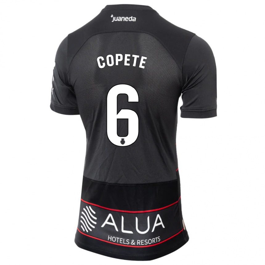 Kids Football José Copete #6 Black Away Jersey 2023/24 T-Shirt