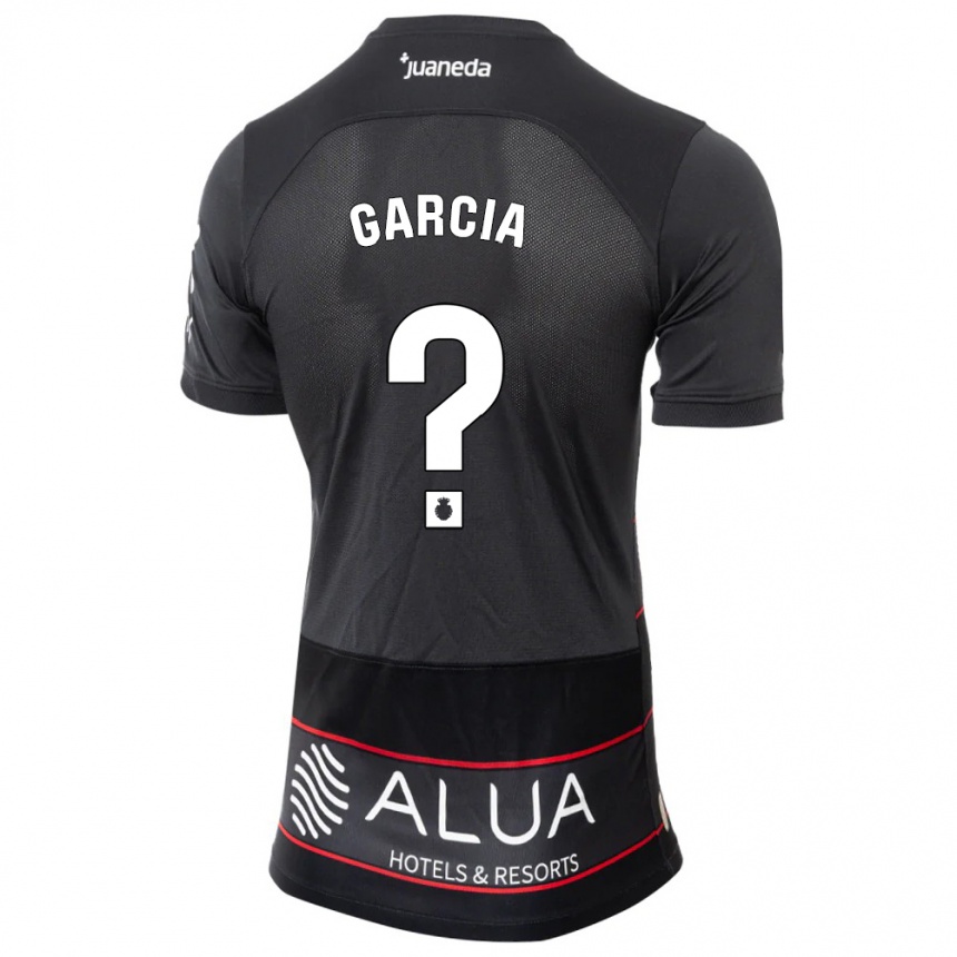 Kids Football Dani García #0 Black Away Jersey 2023/24 T-Shirt