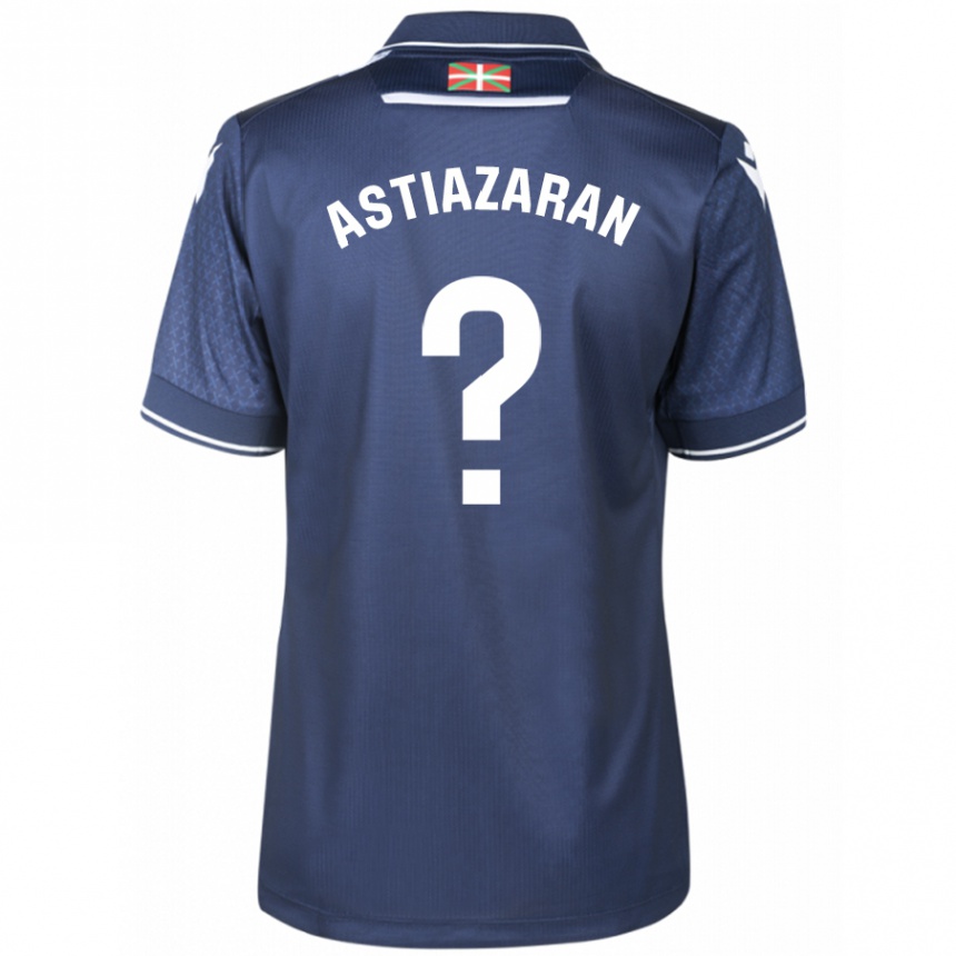 Kids Football Lander Astiazaran #0 Navy Away Jersey 2023/24 T-Shirt