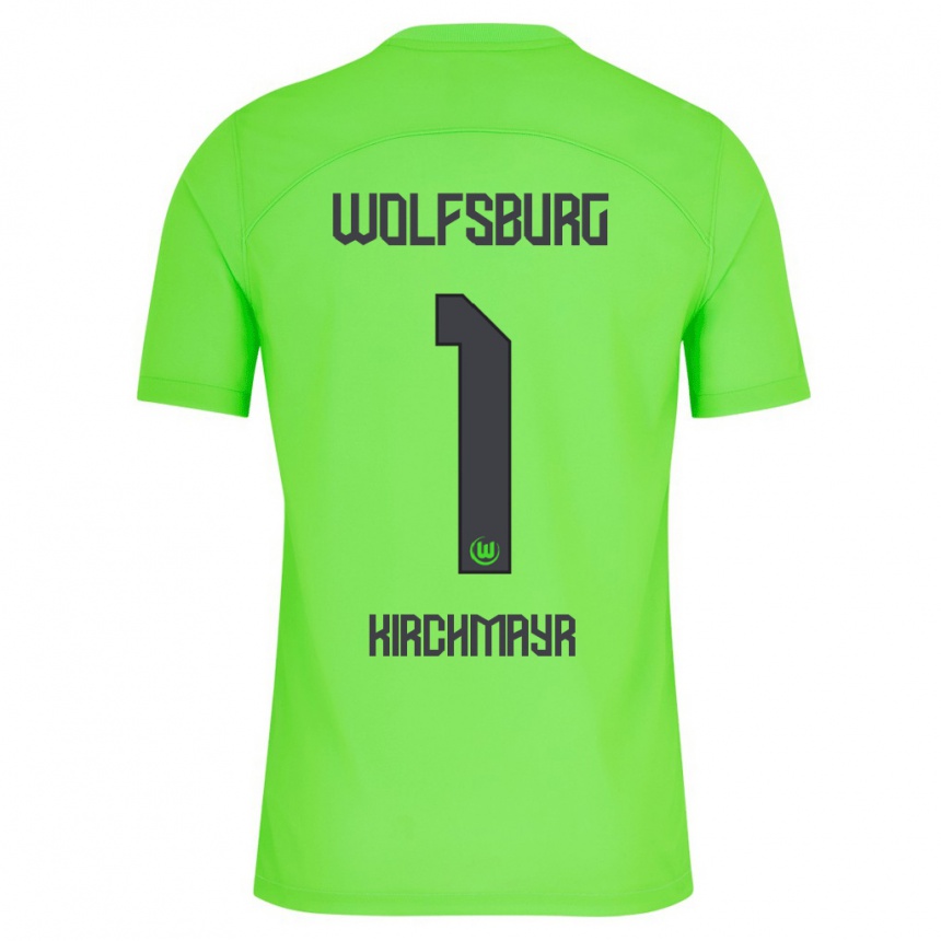 Men Football Juri Kirchmayr #1 Green Home Jersey 2023/24 T-Shirt