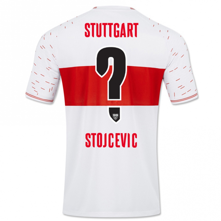 Men Football Martin Stojcevic #0 White Home Jersey 2023/24 T-Shirt