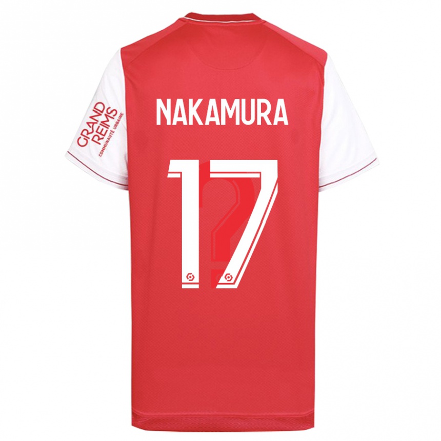 Men Football Keito Nakamura #17 Red Home Jersey 2023/24 T-Shirt