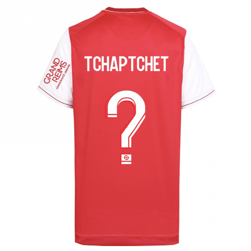 Men Football Arthur Tchaptchet #0 Red Home Jersey 2023/24 T-Shirt