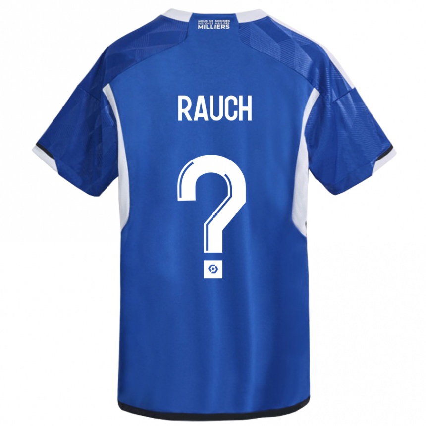 Men Football Hugo Rauch #0 Blue Home Jersey 2023/24 T-Shirt