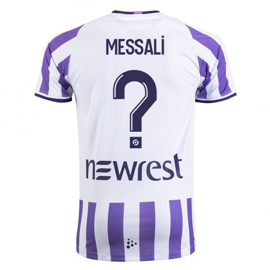 Men Football Rafik Messali #0 White Home Jersey 2023/24 T-Shirt