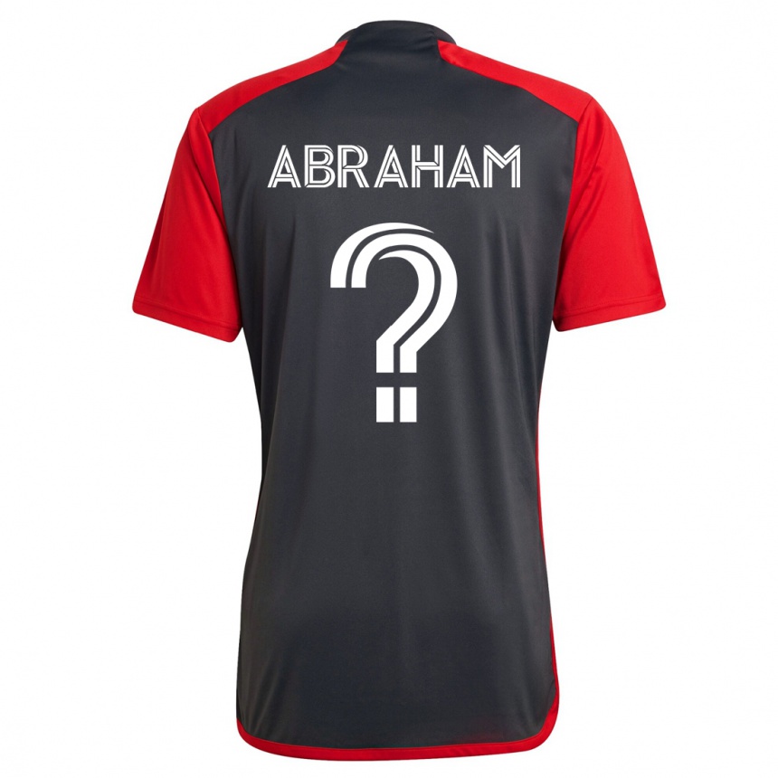 Men Football Nathaniel Abraham #0 Grey Home Jersey 2023/24 T-Shirt