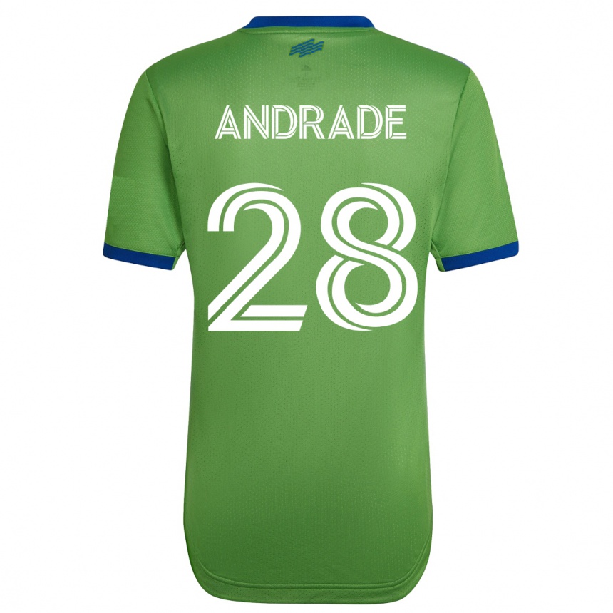 Men Football Yeimar Gómez Andrade #28 Green Home Jersey 2023/24 T-Shirt
