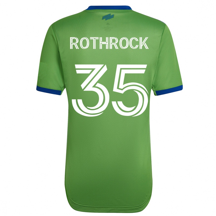 Men Football Paul Rothrock #35 Green Home Jersey 2023/24 T-Shirt