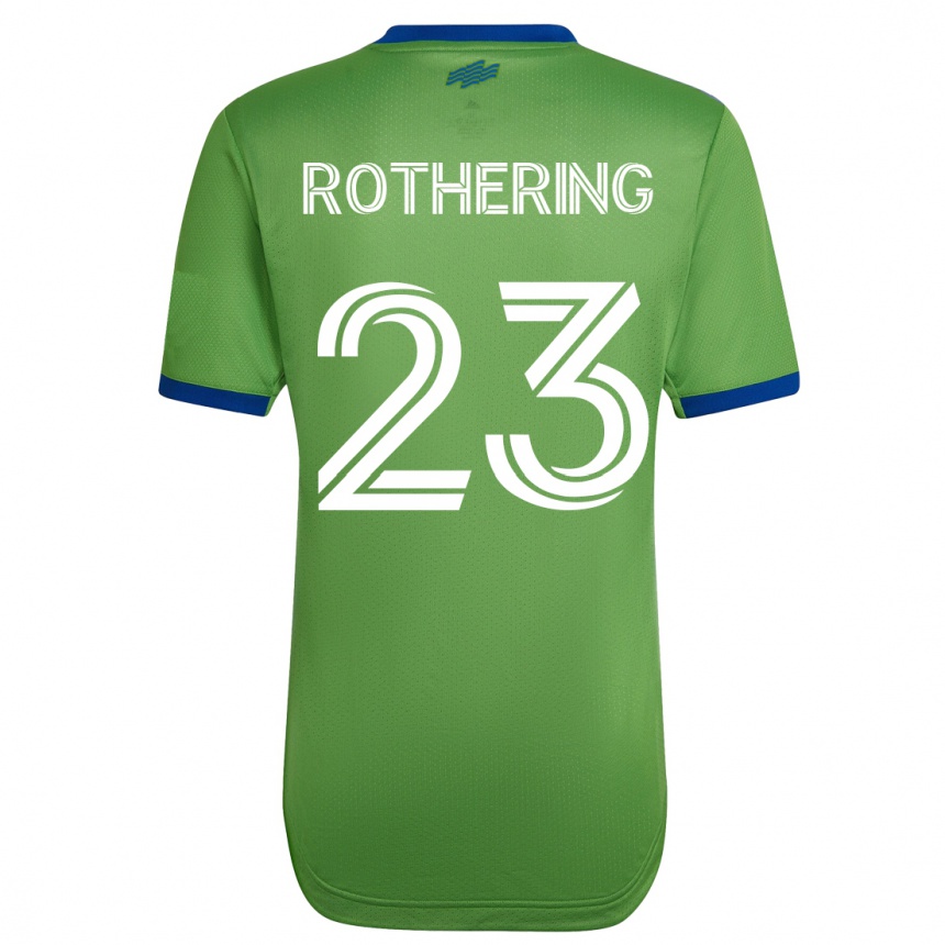 Men Football Holly Rothering #23 Green Home Jersey 2023/24 T-Shirt