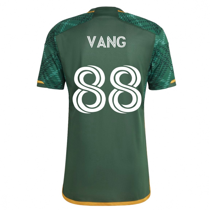 Men Football Michael Vang #88 Green Home Jersey 2023/24 T-Shirt