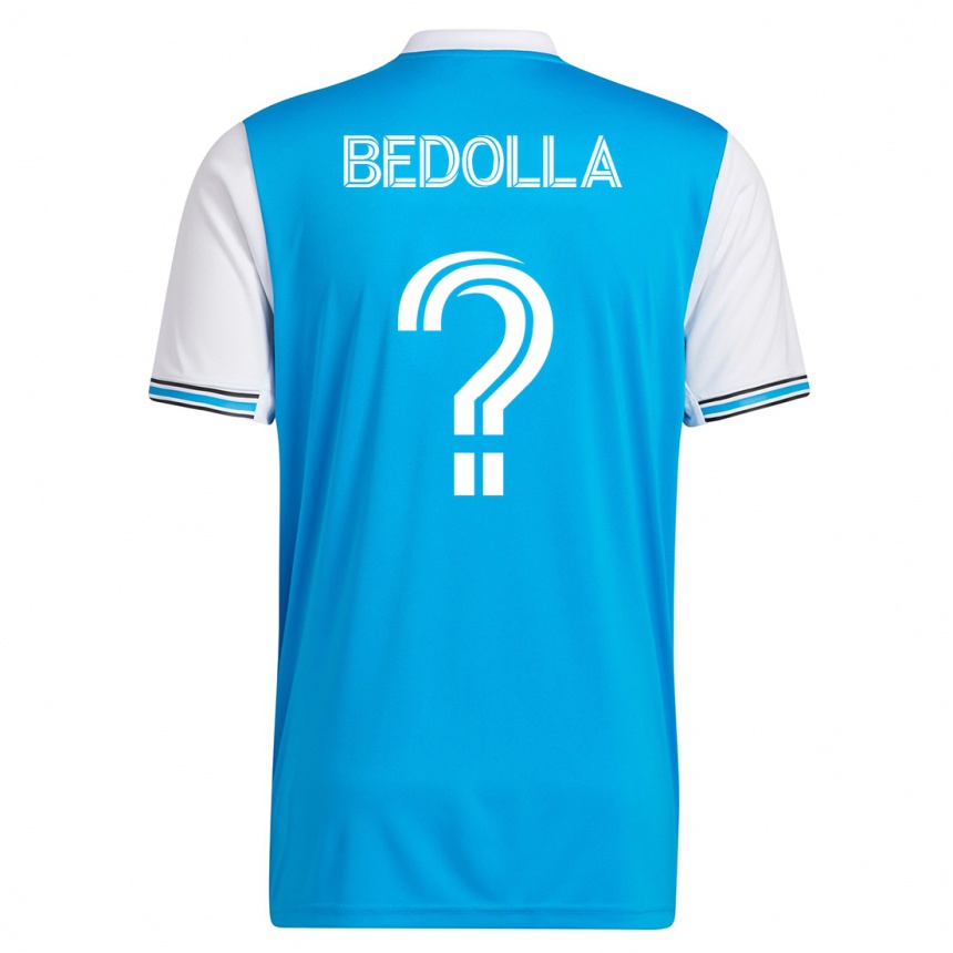 Men Football Brando Bedolla #0 Blue Home Jersey 2023/24 T-Shirt