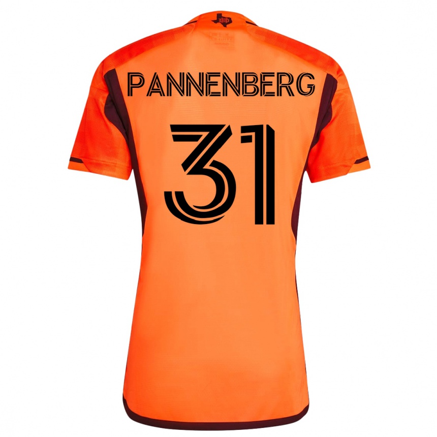 Men Football Andrew Pannenberg #31 Orange Home Jersey 2023/24 T-Shirt