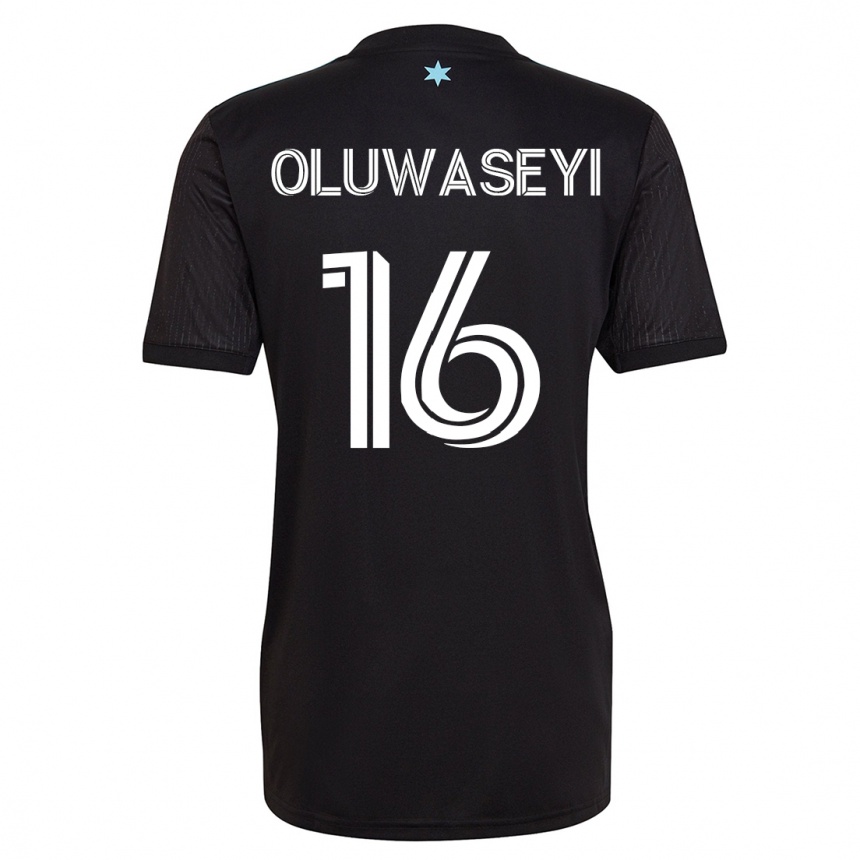 Men Football Tani Oluwaseyi #16 Black Home Jersey 2023/24 T-Shirt