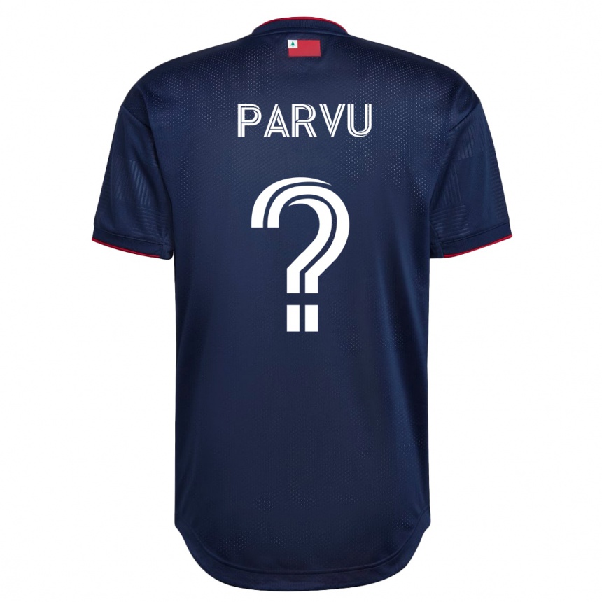 Men Football Alexandru Parvu #0 Navy Home Jersey 2023/24 T-Shirt