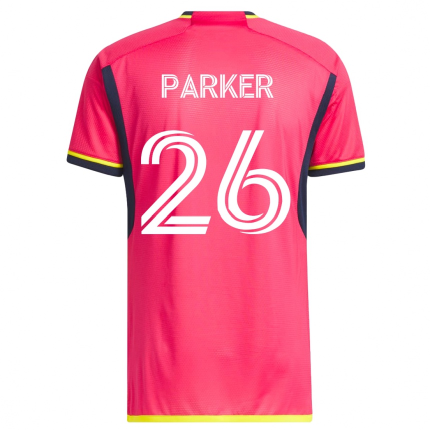 Men Football Tim Parker #26 Pink Home Jersey 2023/24 T-Shirt