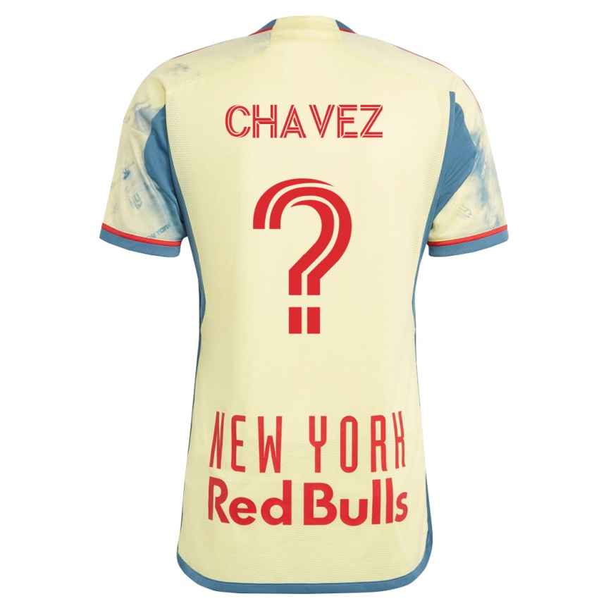 Men Football Sebasthian Chavez #0 Yellow Home Jersey 2023/24 T-Shirt