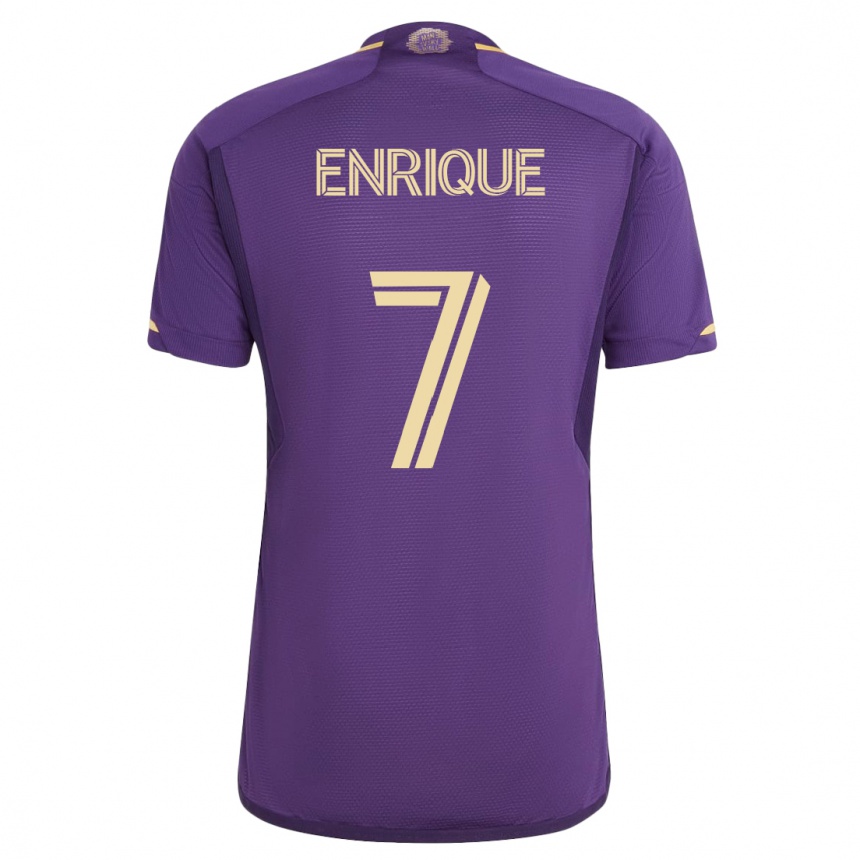 Men Football Ramiro Enrique #7 Violet Home Jersey 2023/24 T-Shirt