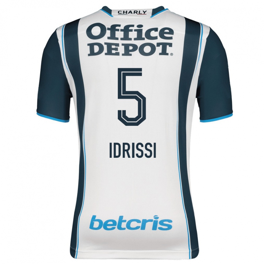 Men Football Oussama Idrissi #5 Navy Home Jersey 2023/24 T-Shirt