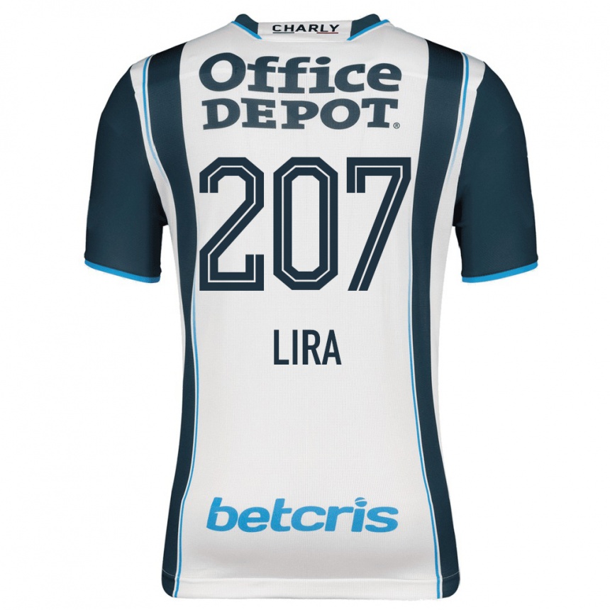 Men Football Almir Lira #207 Navy Home Jersey 2023/24 T-Shirt